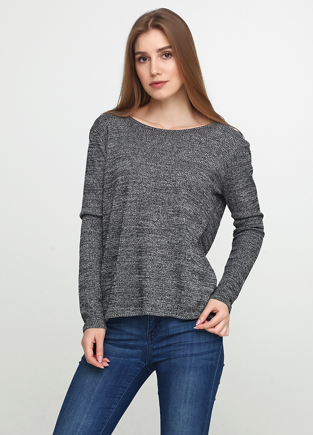 

Джемпер H&M XS Белый/Черный 0486765_01