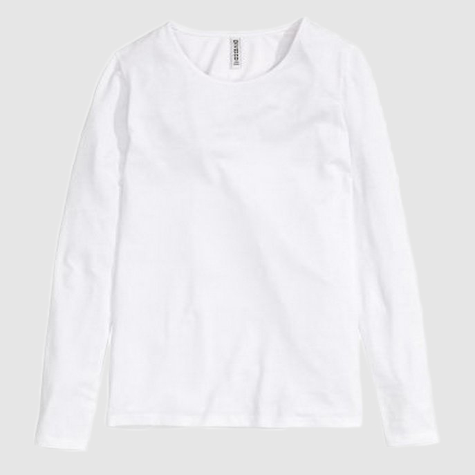 

Лонгслив H&M Divided 0238197-4  Белый, Лонгслив H&M Divided 0238197-4 S Белый