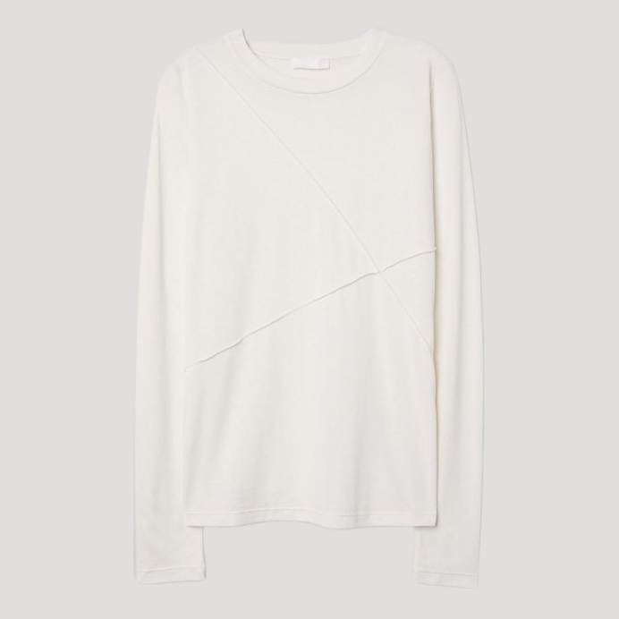 

Лонгслив H&M 0691989-8  Белый, Лонгслив H&M 0691989-8 S Белый