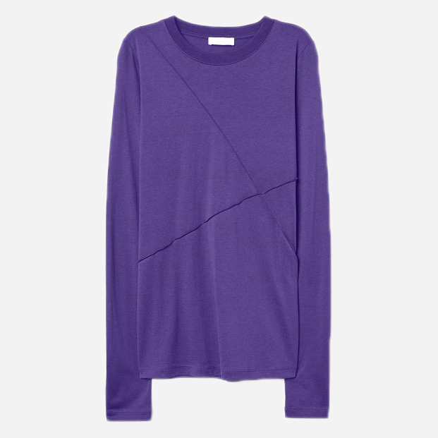 

Лонгслив H&M 2602-6919898  Фиолетовый, Лонгслив H&M 2602-6919898 S Фиолетовый