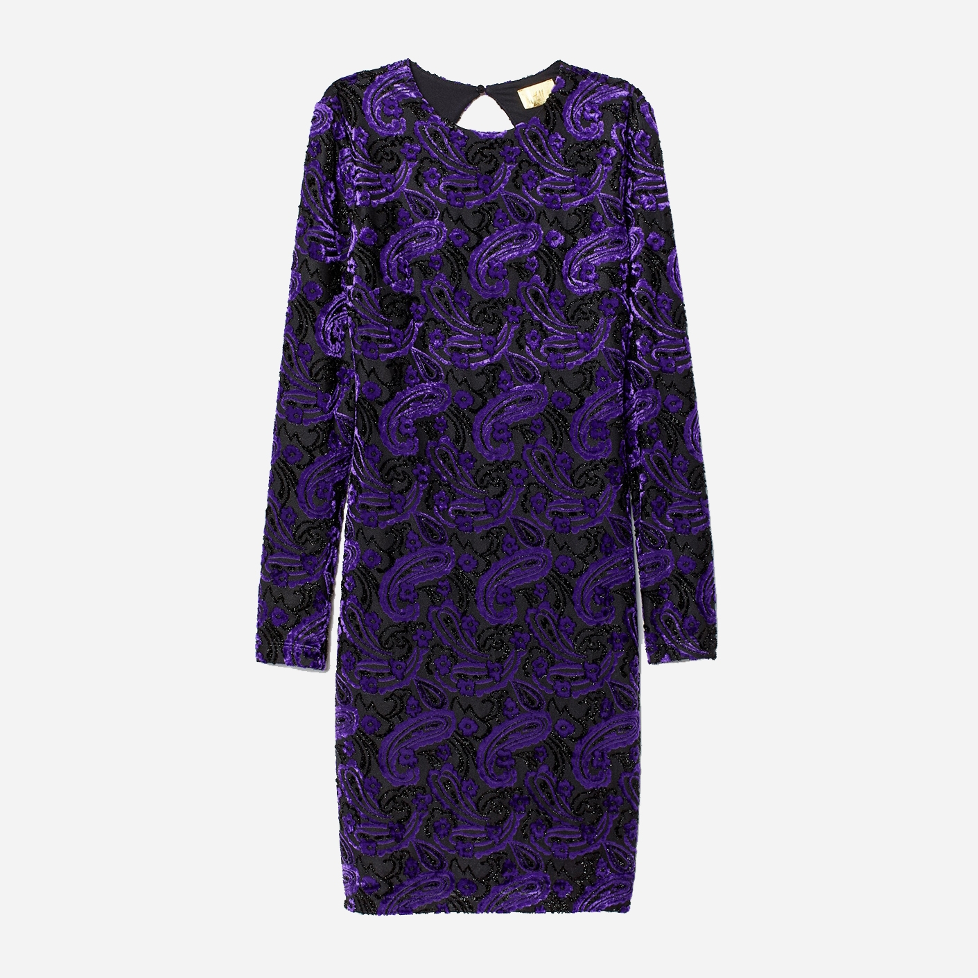 

Платье H&M 0689073_02  Фиолетовое, Платье H&M 0689073_02 40 Фиолетовое