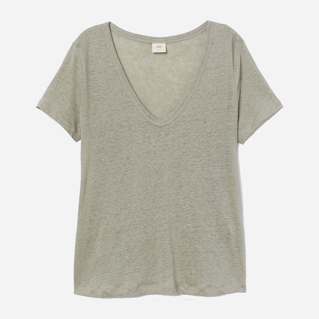 

Футболка H&M 0824764  Хаки, Футболка H&M 0824764 XS Хаки