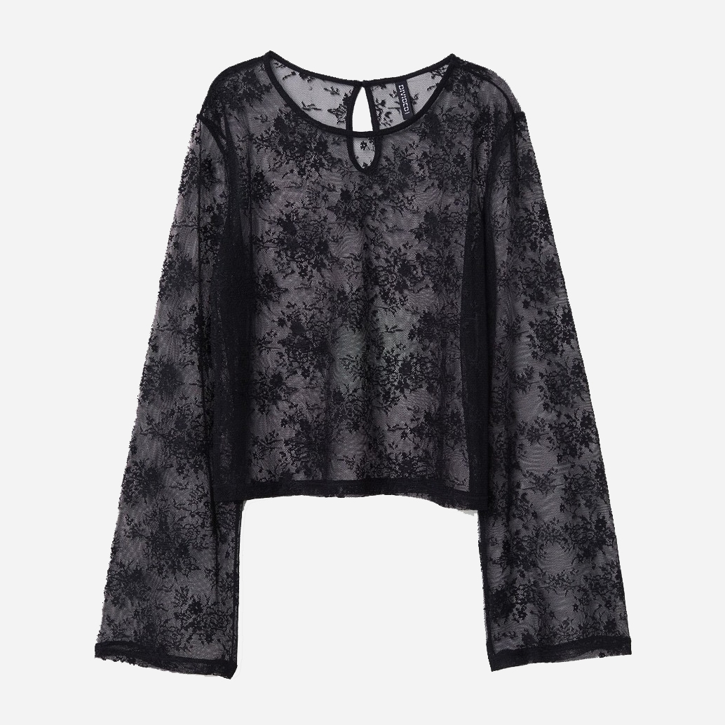 

Блузка H&M 0669056  Черная, Блузка H&M 0669056 XXS Черная
