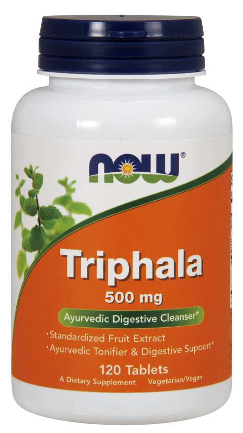 

Специальный продукт NOW Triphala 500 mg Tablet 120 таб (4384302632)