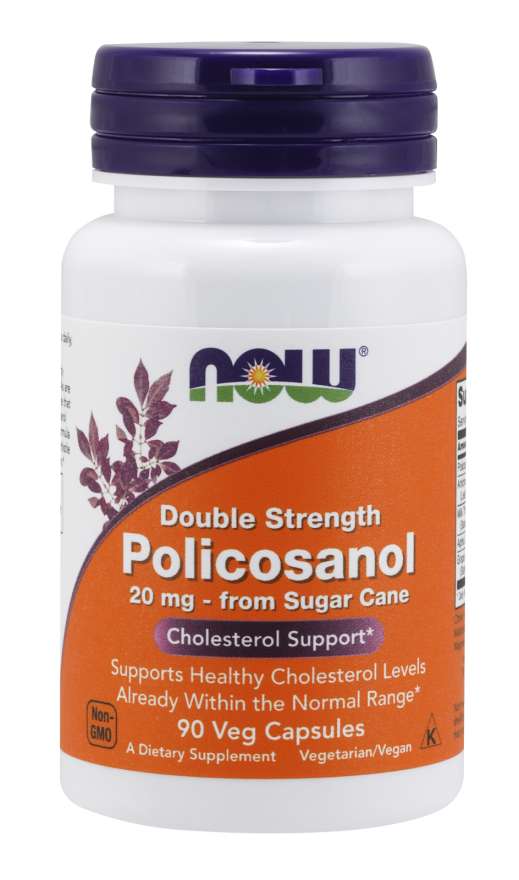 

Специальный продукт NOW Policosanol Double Strength 20 mg Veg Capsules 90 капсул (4384302625)