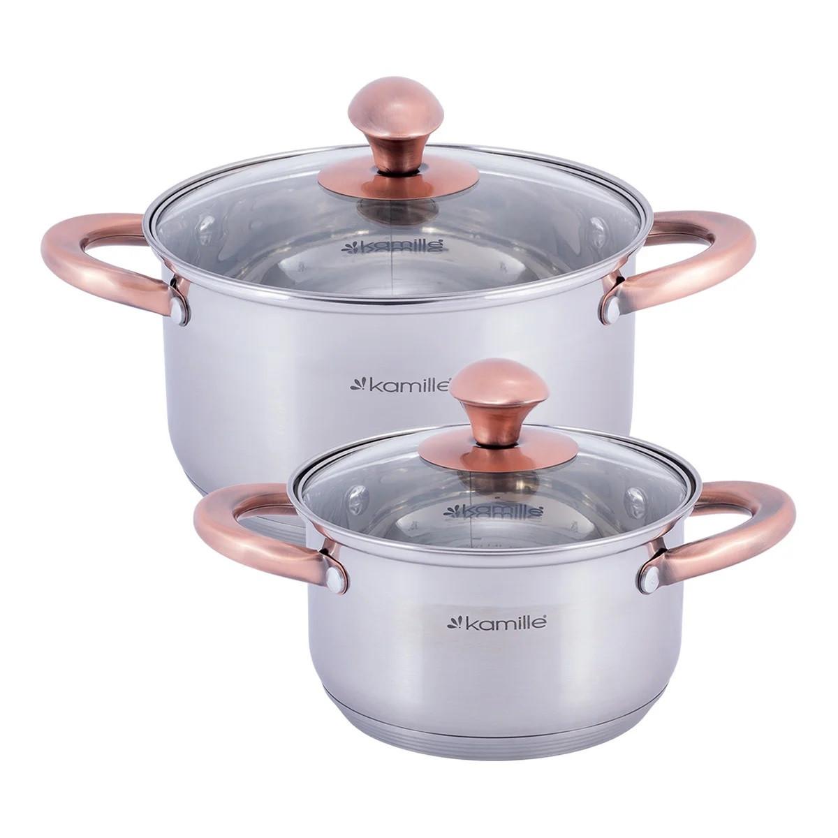 

Набор кастрюль 4 предмета Kamille KM-4935