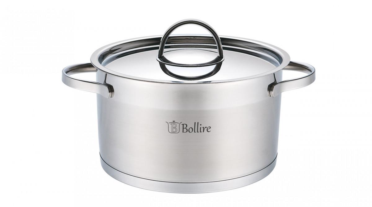 

Кастрюля с крышкой 5,5л 24*13,5 Bollire BR-2304