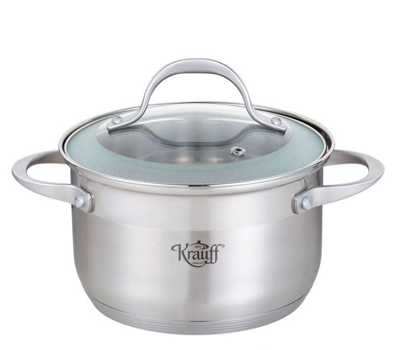 

Кастрюля с стеклянной крышкой на 2,9 л Lokka Krauff 26-242-033