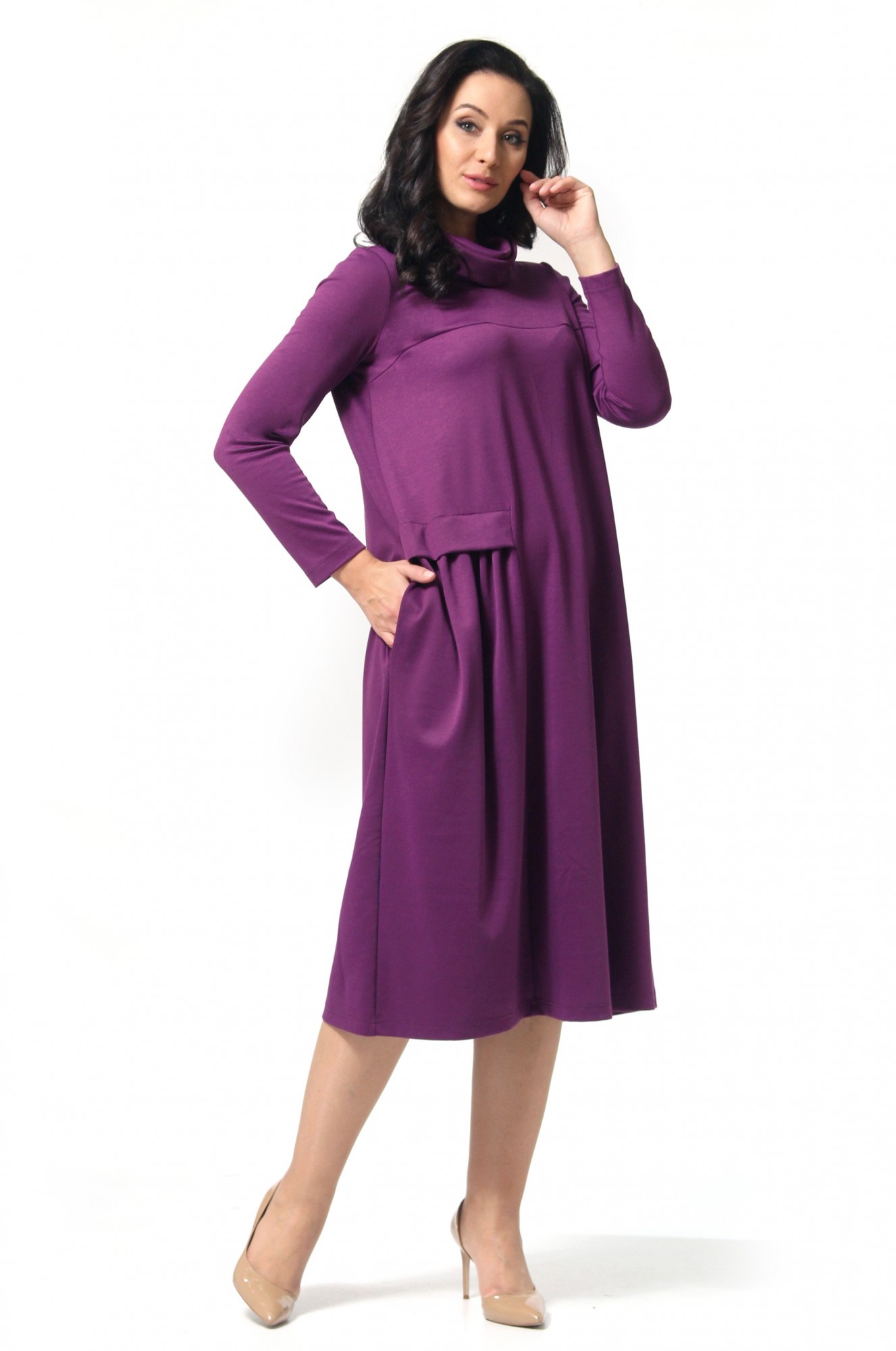 

Женские платье Alika Kruss, Шарлотта фиолетовый 4XL