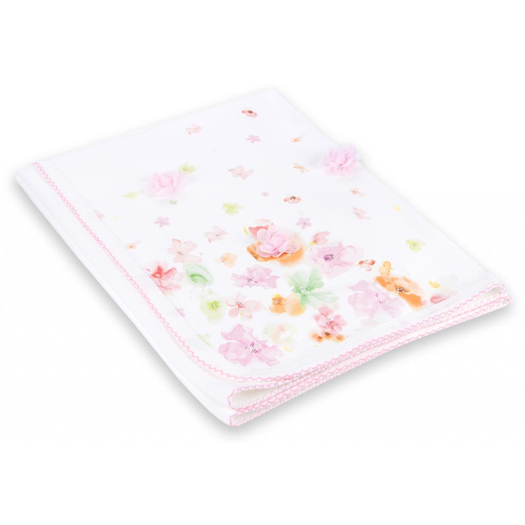 

Детское одеяло Bibaby с нежными цветочками (64175-pink)