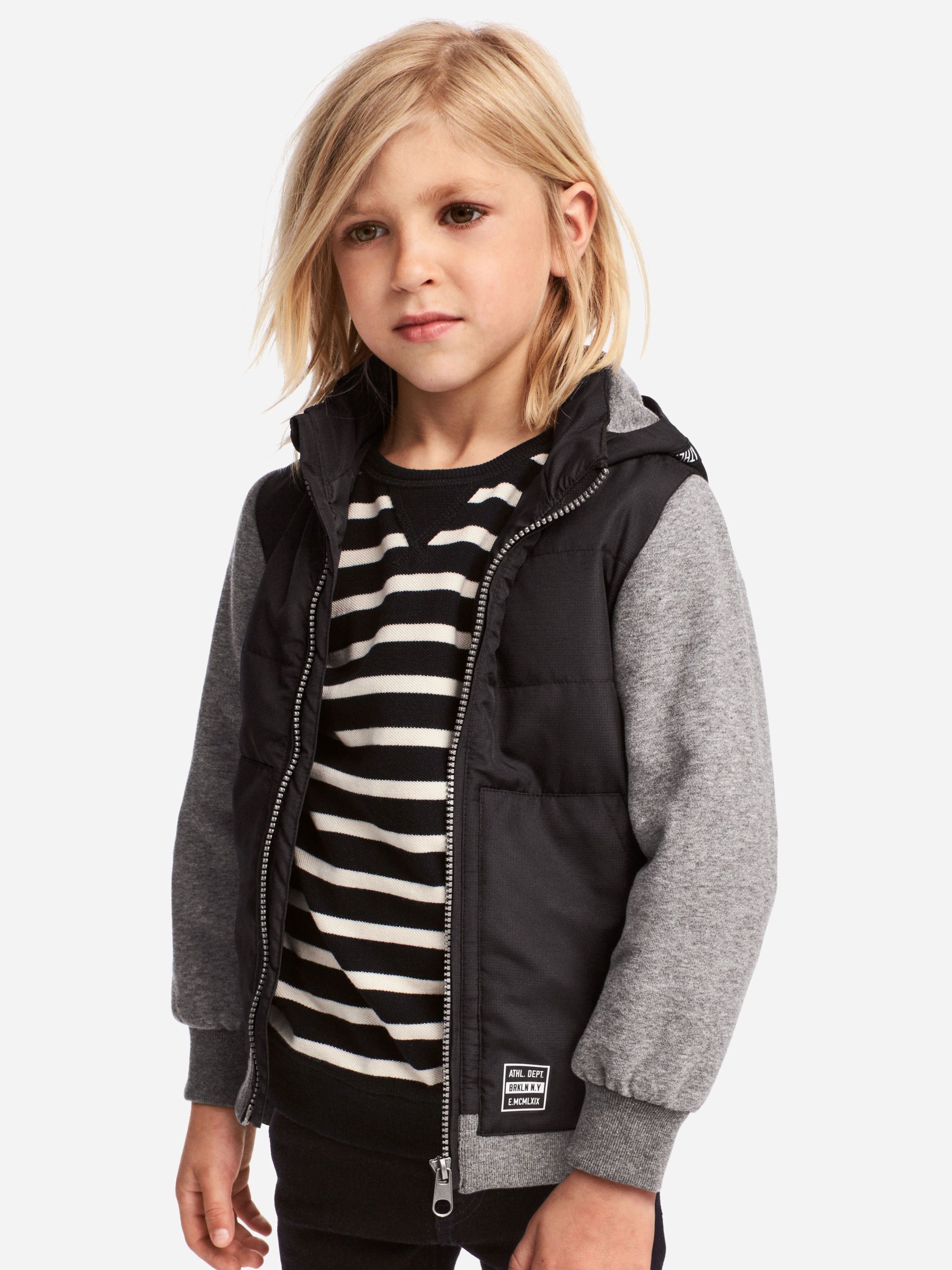 

Демисезонная куртка H&M 0497182-6 128 см Черная (СА2000000909707)