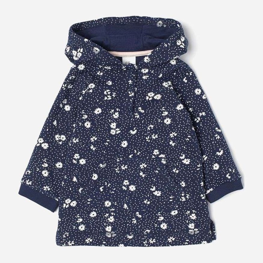 

Платье с длинными рукавами H&M 0699892-9 98 см Темно-синее (СА2000001543375)
