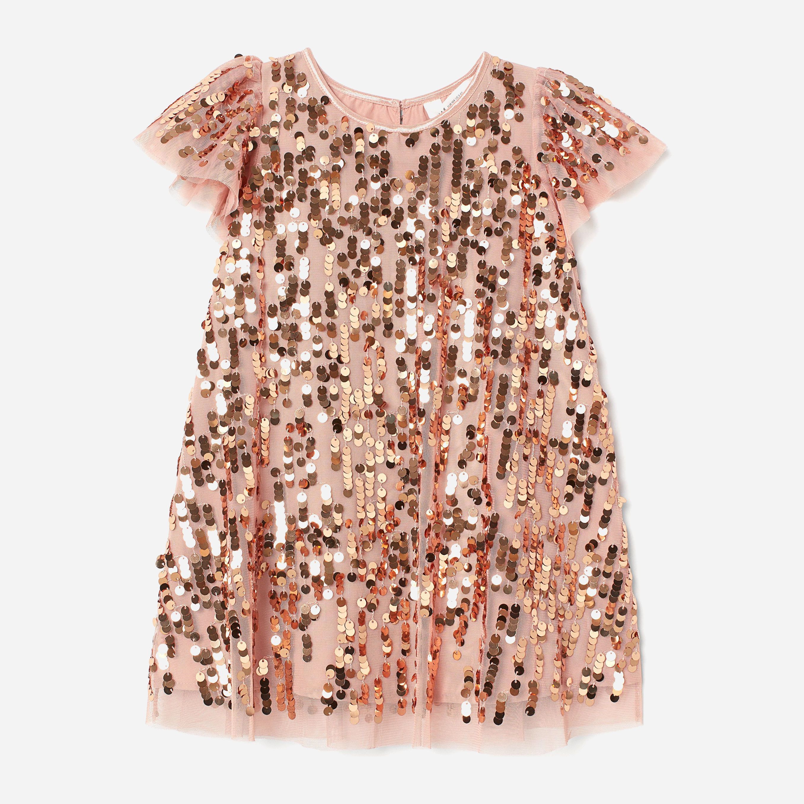 

Платье H&M 0804806-1 110 см Пудровое (СА2000001737750)