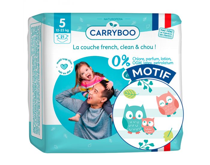 

Эко подгузники Carryboo размер 5 12-25 кг 21 шт