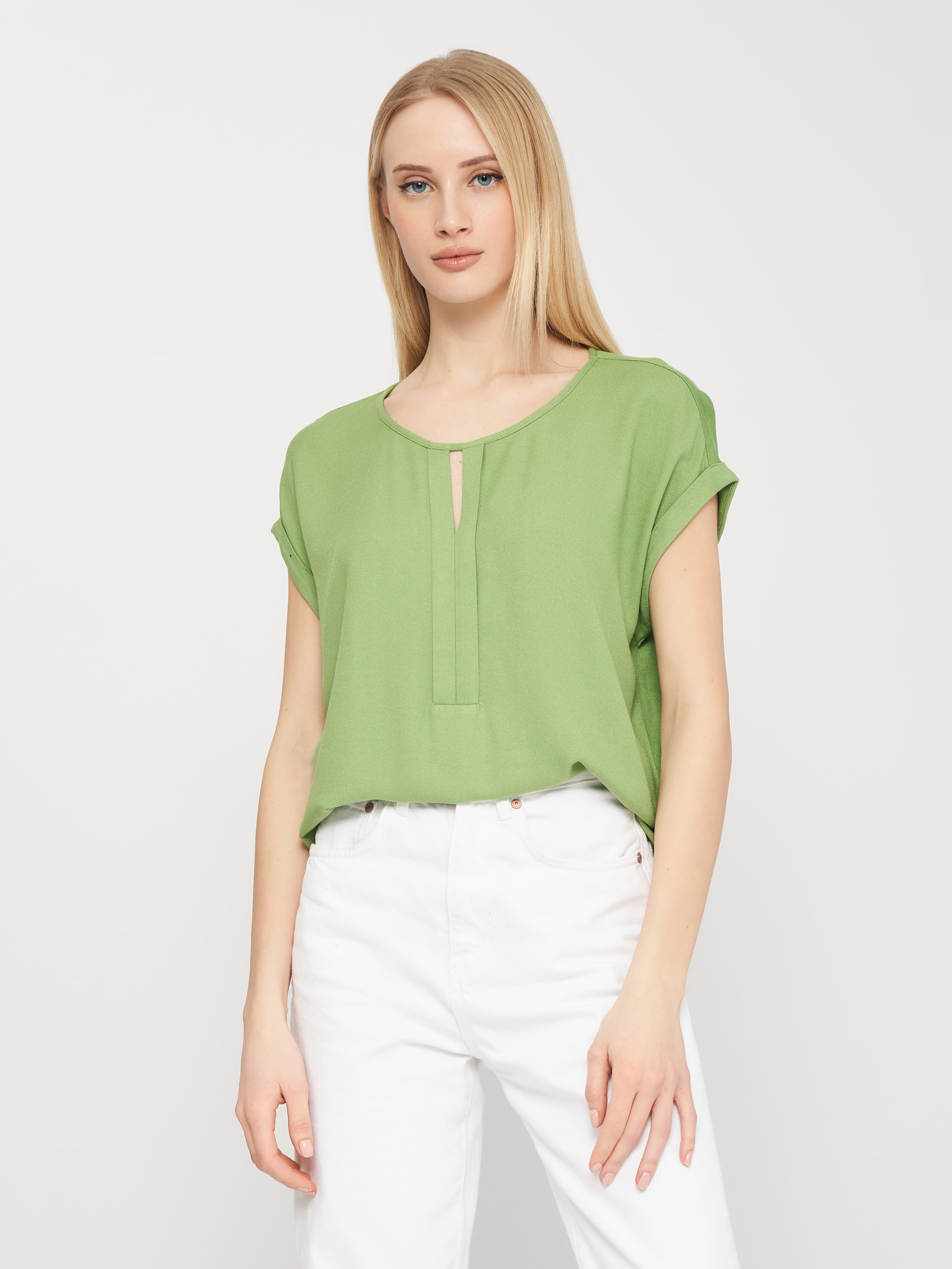 

Блузка Tom Tailor 1017088.XX.70  Салатовая, Блузка Tom Tailor 1017088.XX.70 L Салатовая