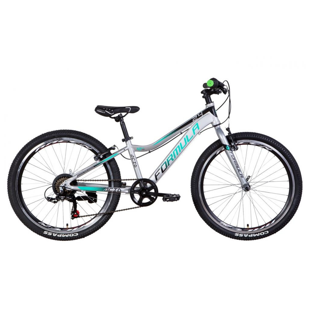 

Велосипед Formula 24 ACID 1.0 Vbr рама-12 2021 Black/Green (OPS-FR-24-287)