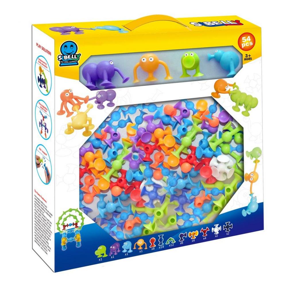 

Игровой набор Sibelly Набор присосок Monster 54 шт (SST010323)