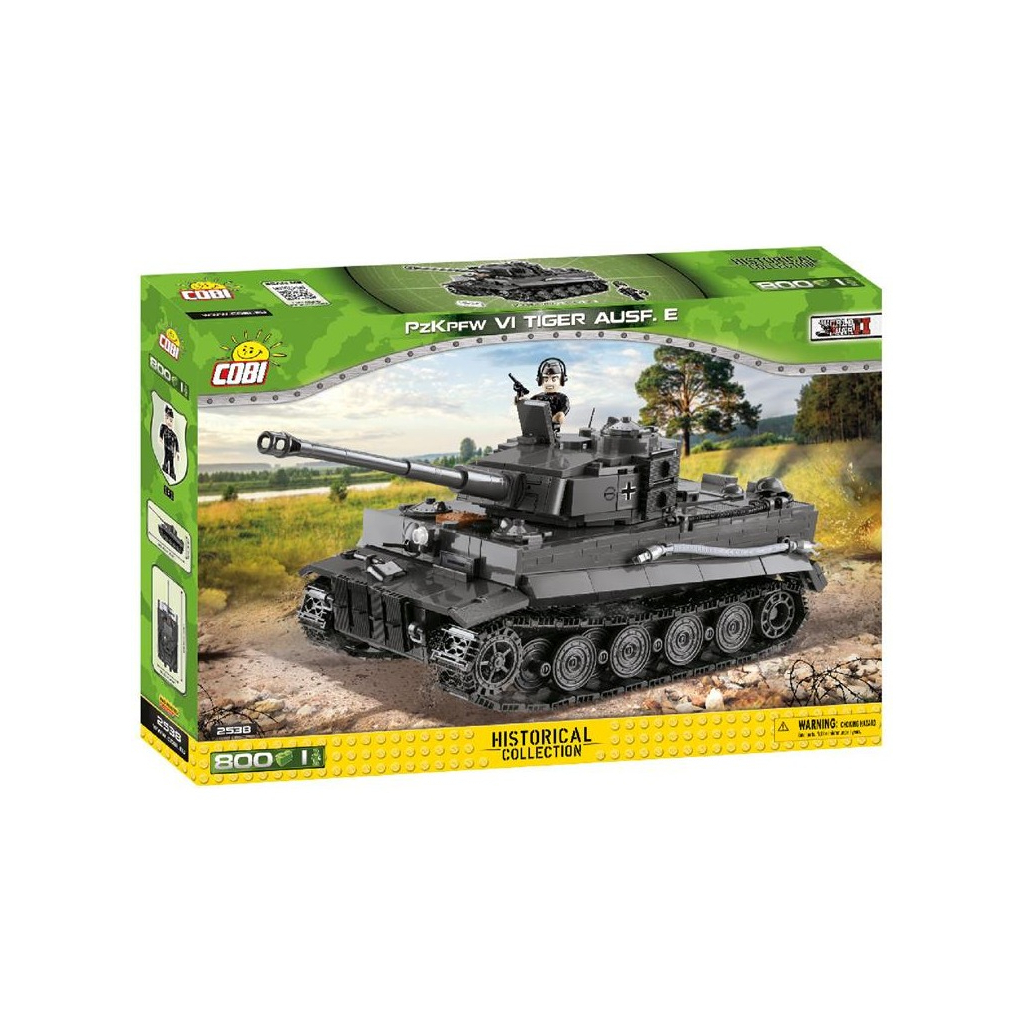 

Конструктор Cobi Вторая Мировая Война Танк Тигр IV, 800 деталей (COBI-2538)