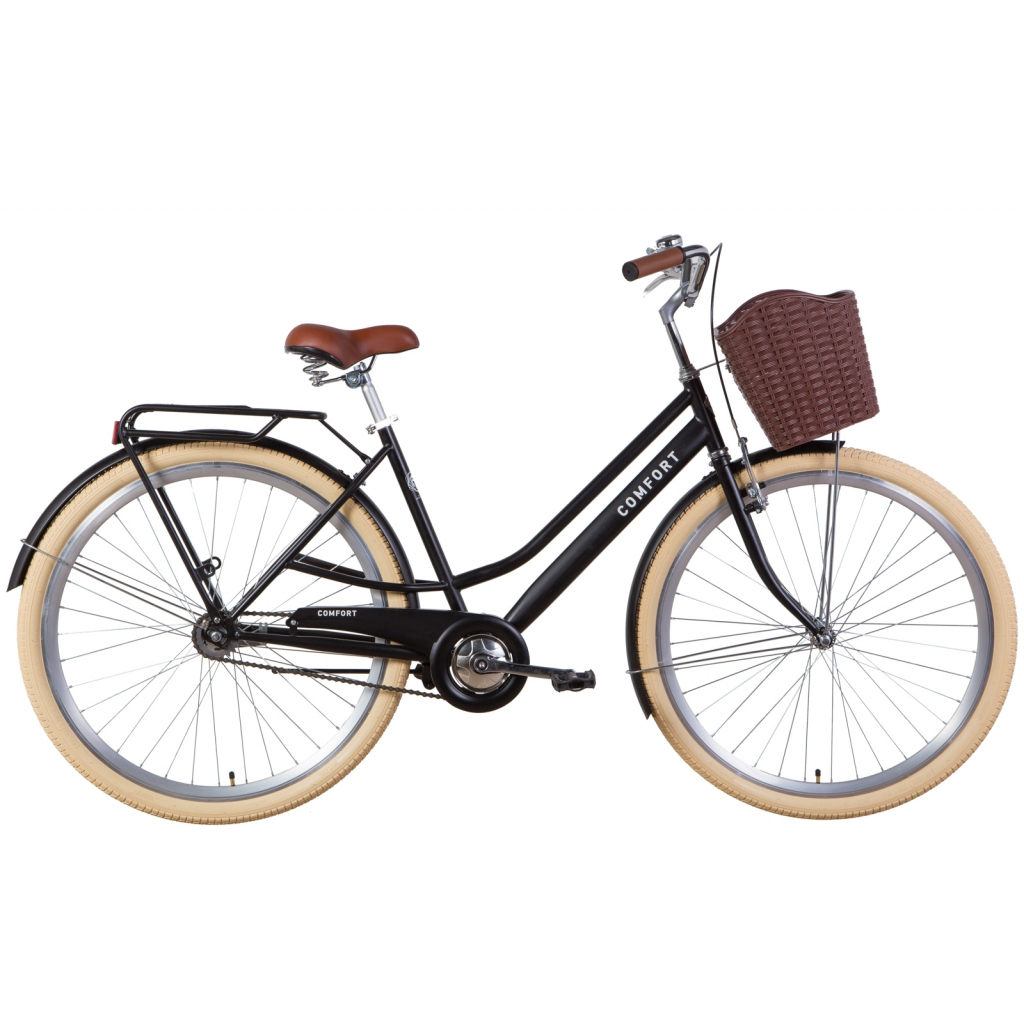 

Велосипед Дорожник 28 COMFORT FEMALE рама-19,5 2021 Black (OPS-D-28-198)