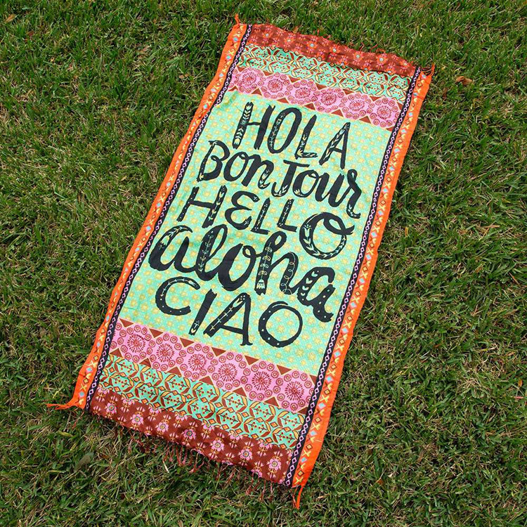 

Пляжный коврик Sea Mat HOLA 100х150 см Оранжевый