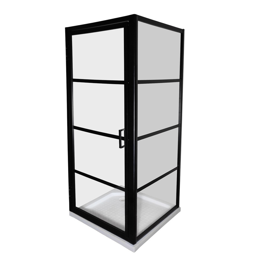 

Душевая кабина Black Phone KT 90x90x185 (без поддона)