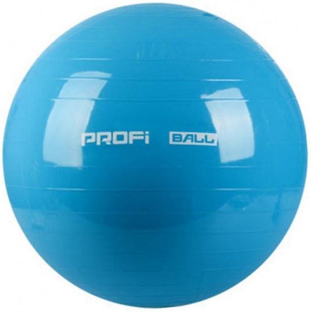 

Мяч для фитнеса и гимнастики Profi Ball 75 см (Фитбол) голубой (GB 0383)