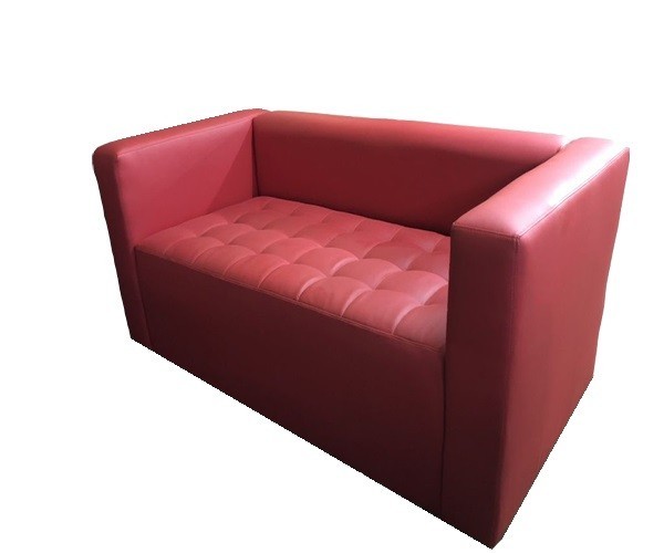 

Диван для офіса, очікування, салона, кабінету Сrystal Red MebliPoint 150 см