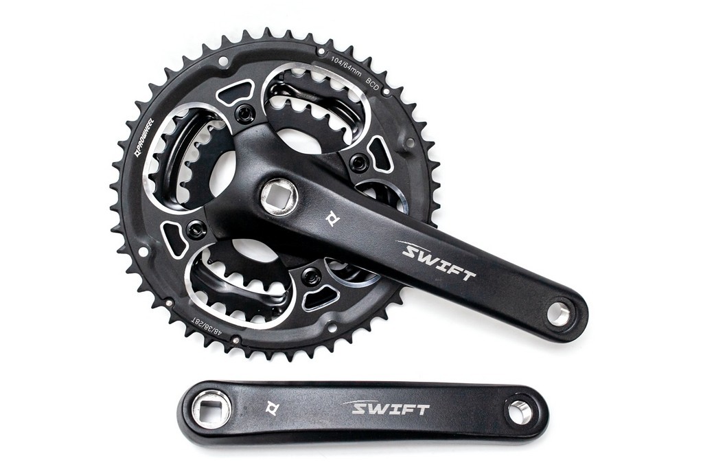 

Шатуны ProWheel Swift -251 набор 48_38_28Т разборные