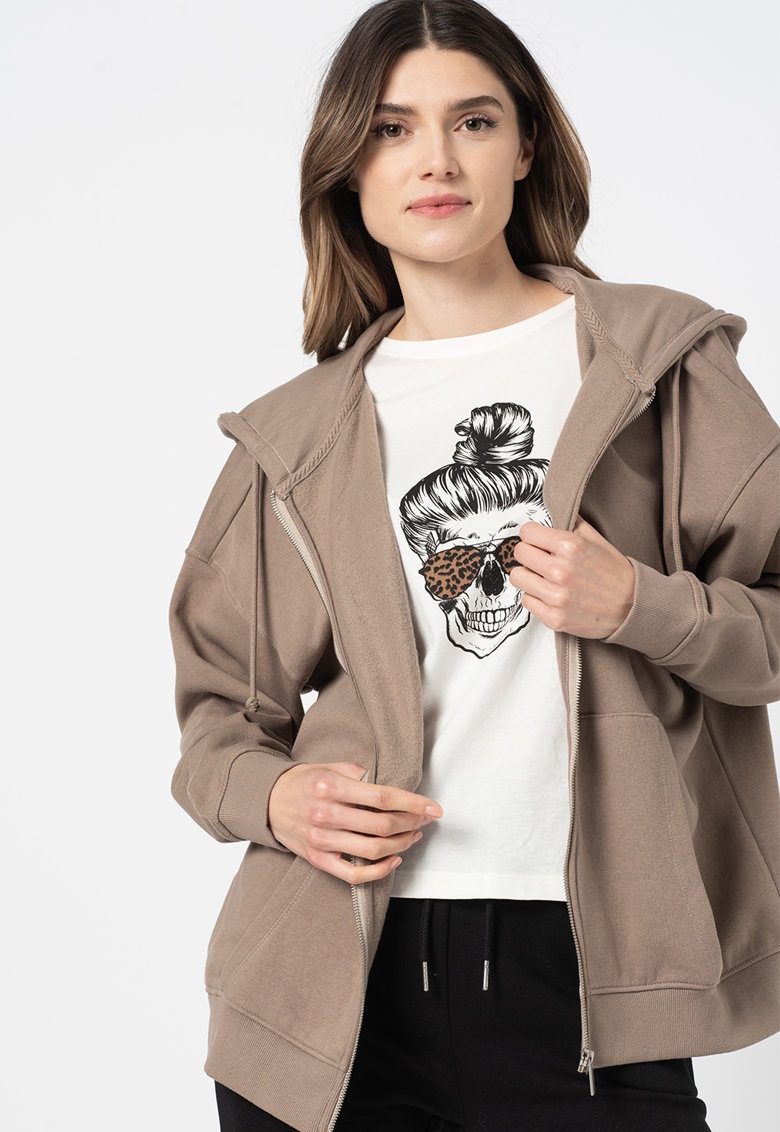 

Толстовка ONLY ONLWANTED LT /S ZIP SWEAT HOODIE SWT  Коричневый 15244836-Atmosphere, Толстовка ONLY ONLWANTED LT L/S ZIP SWEAT HOODIE SWT L Коричневый 15244836-Atmosphere