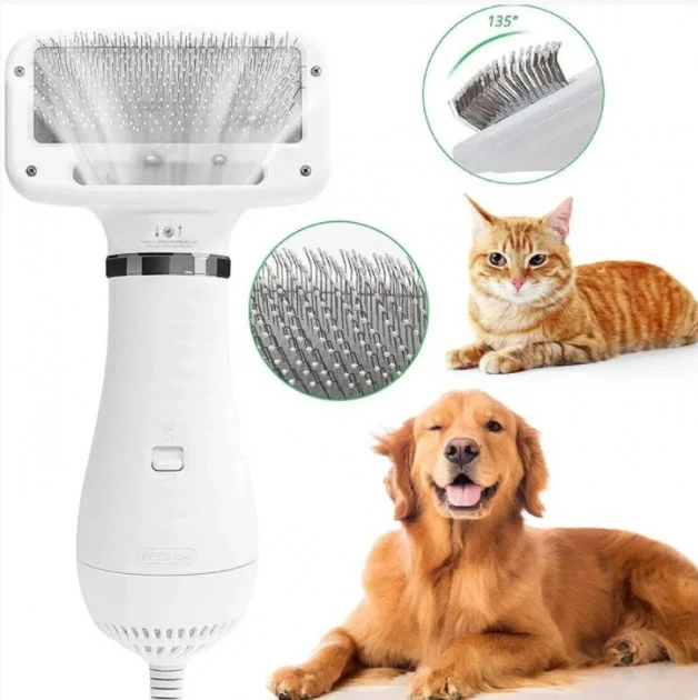 

Пылесос расчёска для шерсти Home Fest Pet Grooming Dryer WN-10 машинка для вычесывания шерсти животных