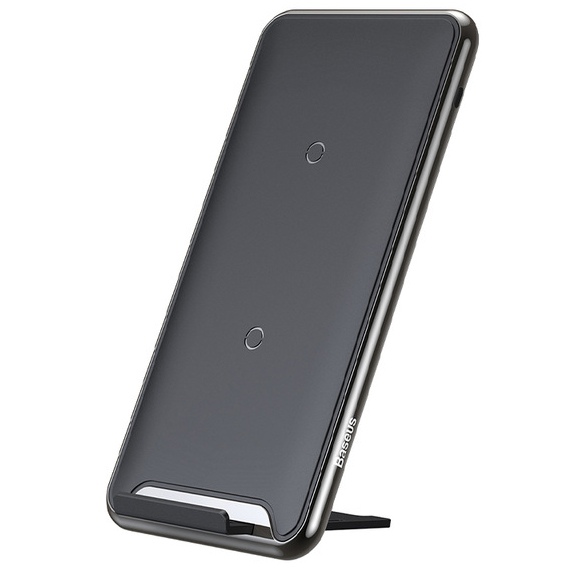 

Бездротовий зарядний пристрій Baseus Three-coil Wireless Black (WXHSD-B01)