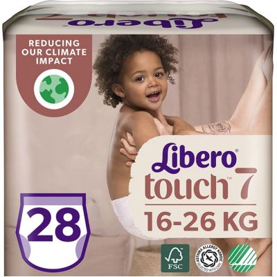 

Подгузник Libero Touch 7 16-26 кг 28 шт (7322541092386)