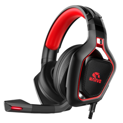 

Наушники Marvo HG8960 Pro Red-LED Black/Red (HG8960)