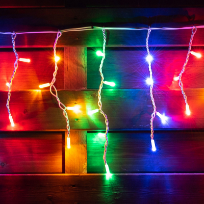 

Гирлянда YES! Fun штора LED уличная 80 ламп, IP65, многоцветная (801169)
