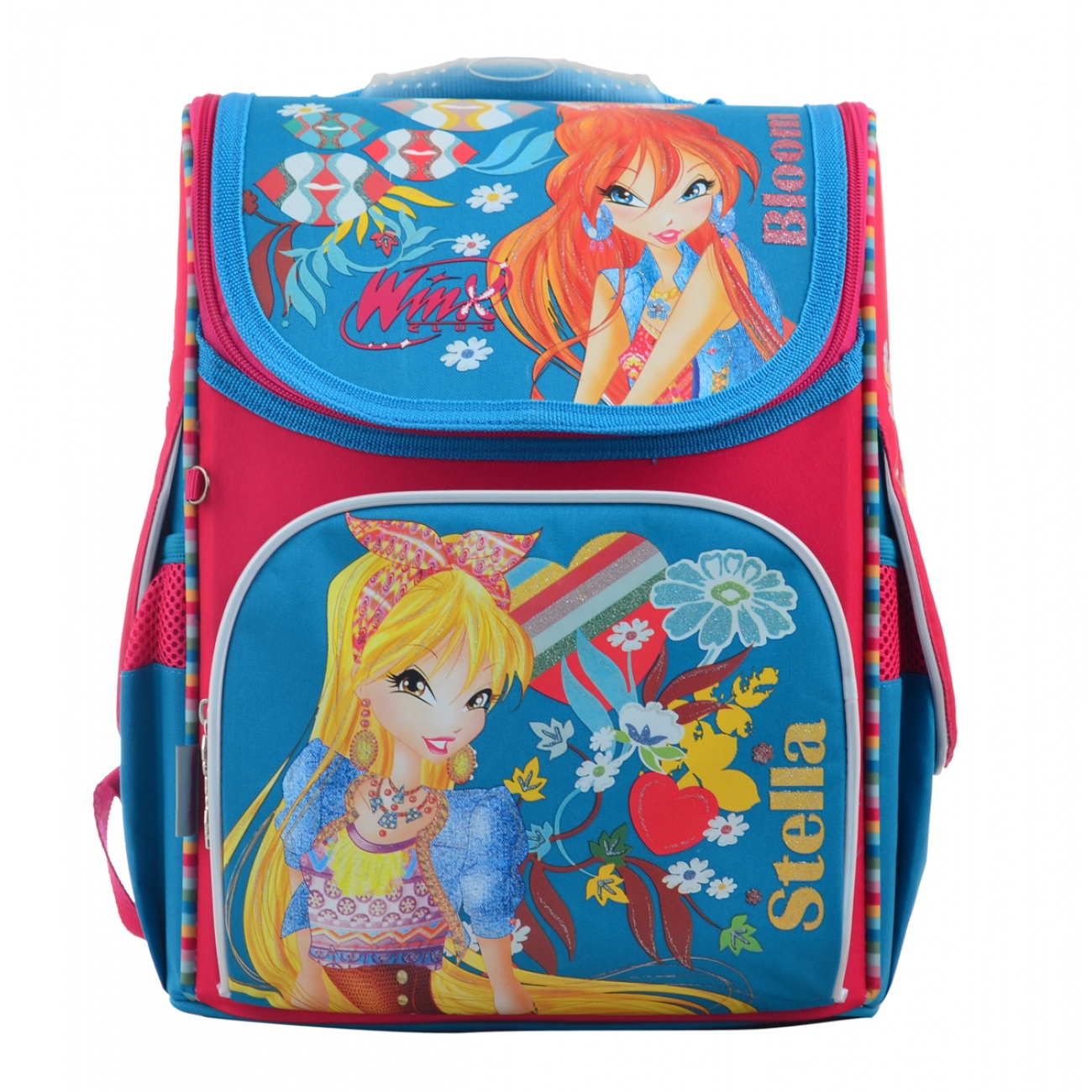 

Рюкзак школьный каркасный 1 Вересня H-11 Winx mint 555188