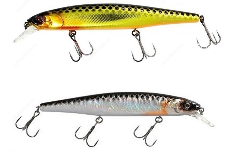 

Воблер Jackal MagSquad 128 SP HL Gold Silver Black