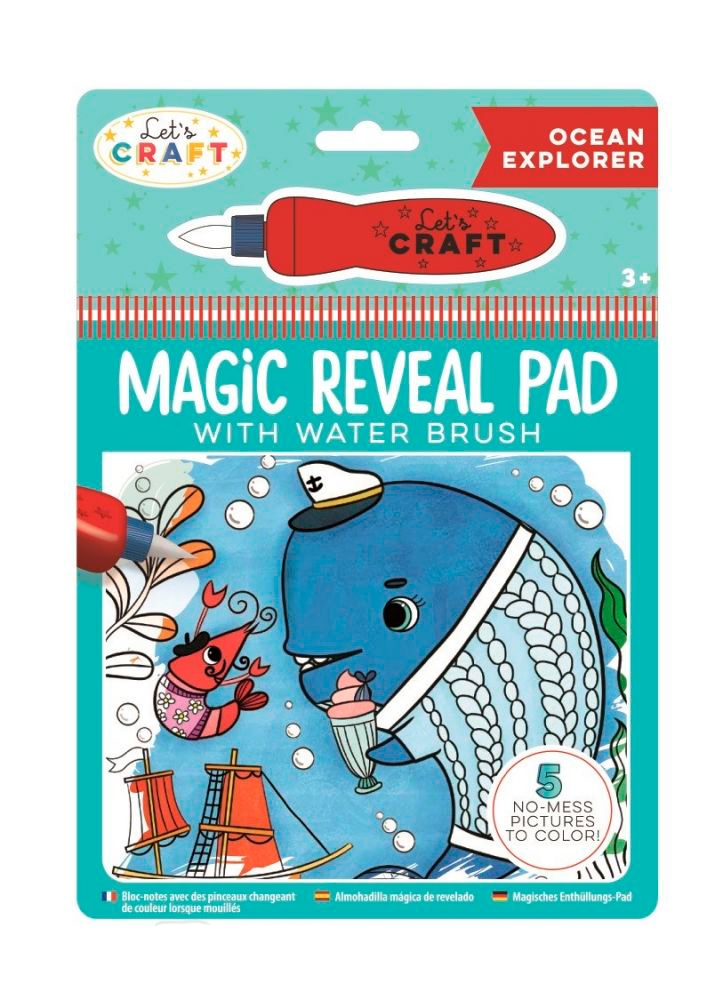 

Водные раскраски Let's Craft Магические перевоплощения Океан (MRP004)
