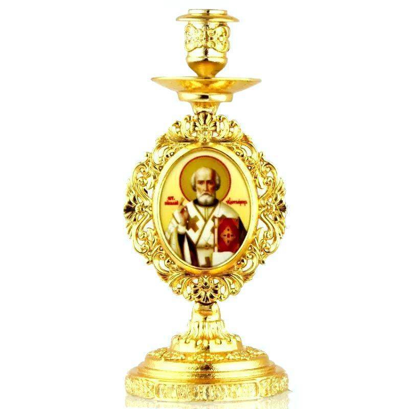 

Подсвечник латунный в позолоте Фамильные Драгоценности арт. 2.7.1193лп