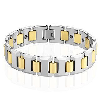 

Браслет из вольфрама Spikes STUB-015GD двухцветный