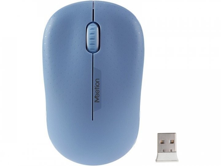 

Беспроводная компьютерная мышь Meetion Ergonomic Design dark blue