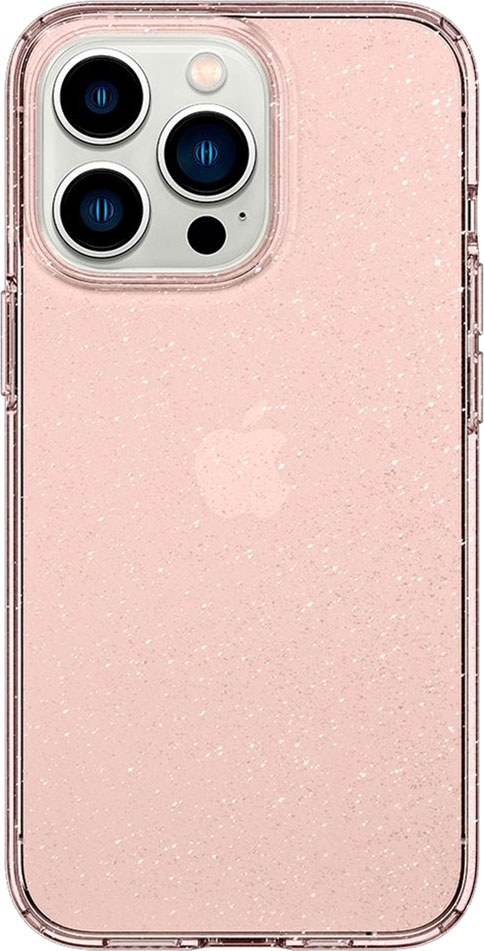 

Панель Spigen Liquid Crystal Glitter для Apple iPhone 13 Pro Rose Quartz