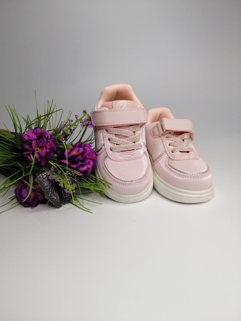 

Кроссовки для девочки Clibee 82 Е pink розовые р. 21-13 см