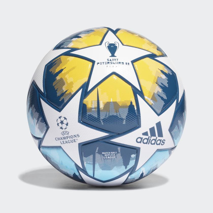 

Мяч футбольный Adidas UCL League St. Petersburg Ball Размер №5 H57820