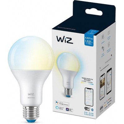 

Умная лампочка WiZ E27 13W (100W 1520Lm) A67 2700-6500K Wi-Fi