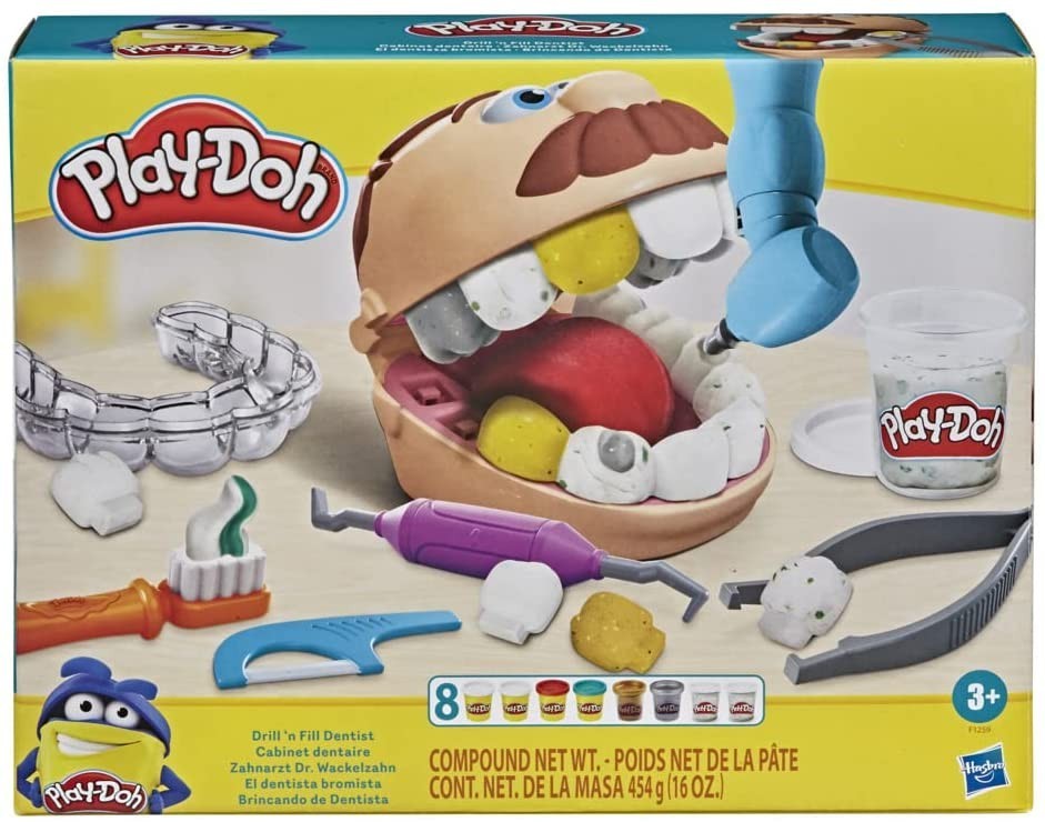 

Набор Play-Doh Мистер Зубастик Drill 'n Fill Dentist (F1259)