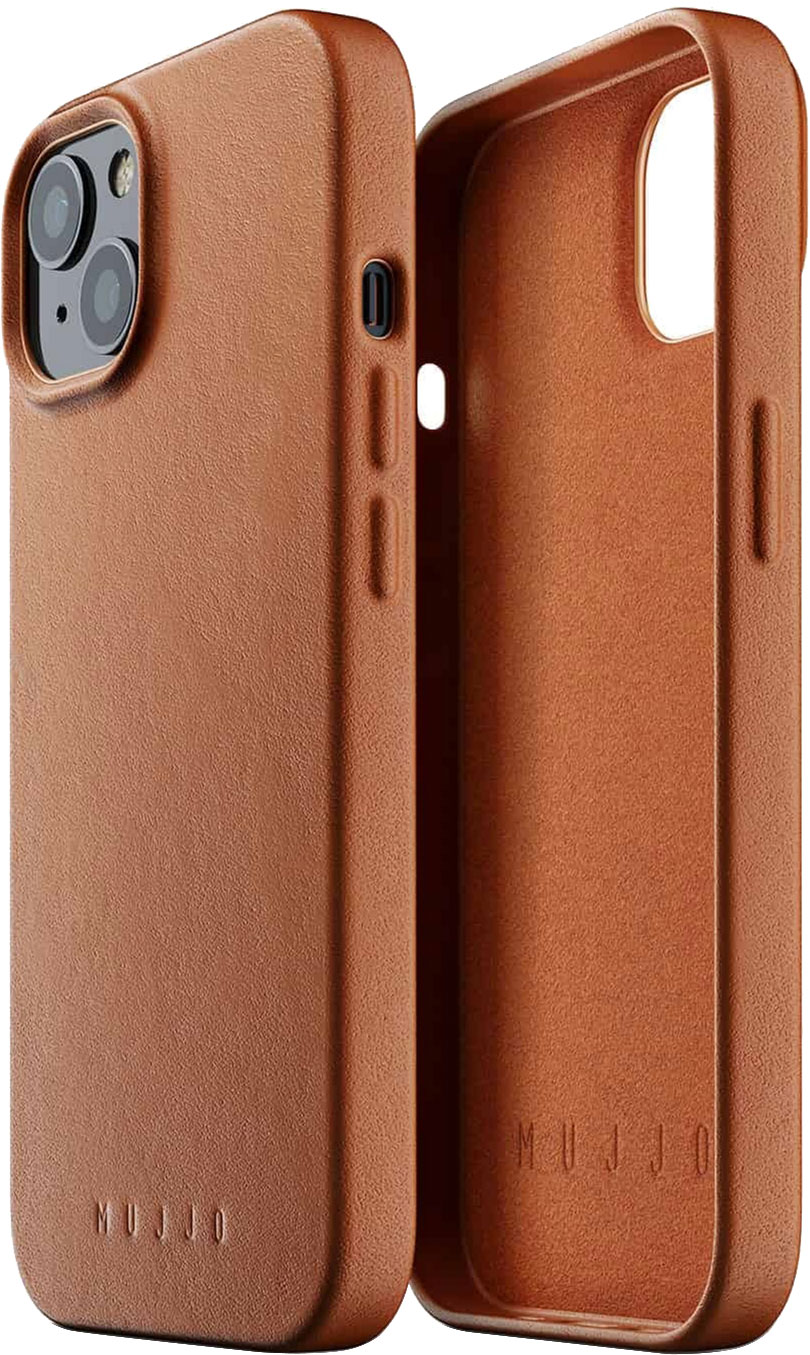 

Панель Mujjo Full Leather для Apple iPhone 13 Tan (MUJJO-CL-021-TN)