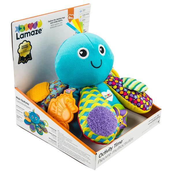 

Развивающая мягкая игрушка Lamaze Осьминог с прорезывателем (L27206)