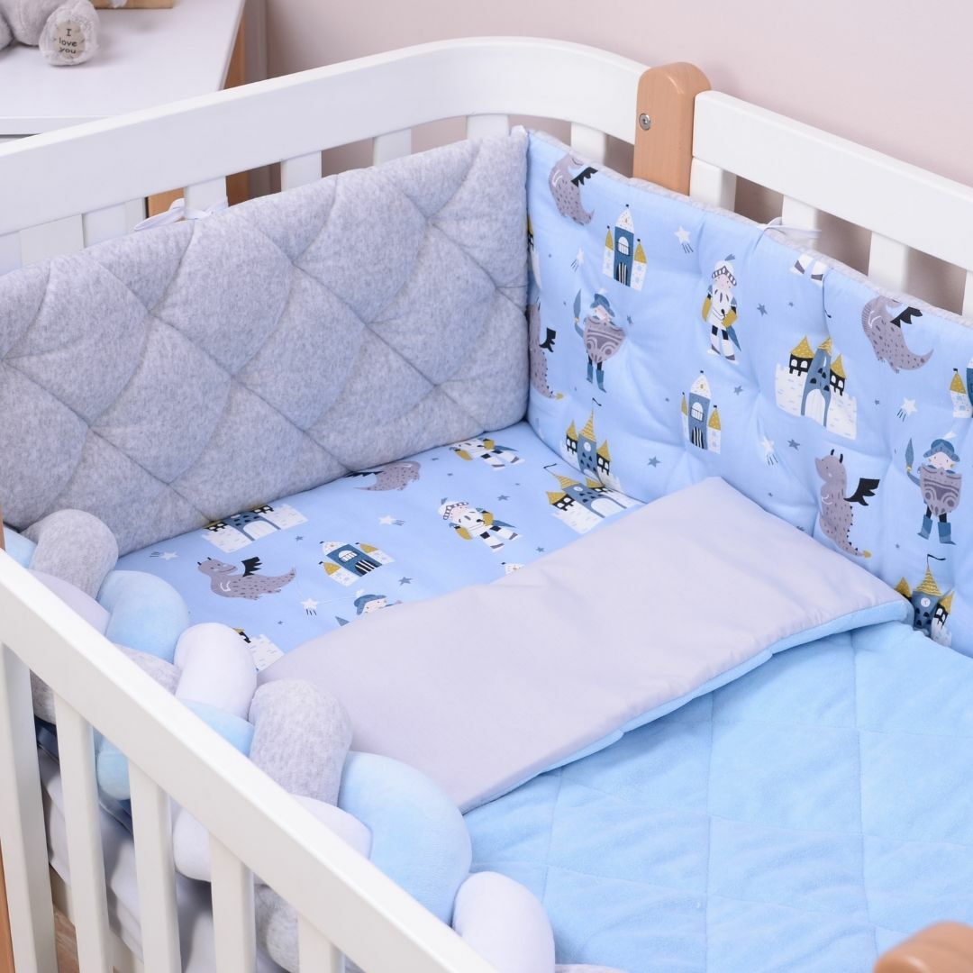 

Постельный комплект в кроватку Baby Veres Velour Brave 5 единиц