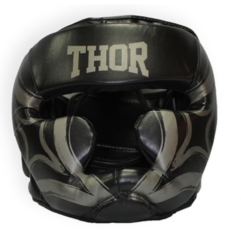 

Боксерский шлем THOR 727 Cobra S Black (727 (Leather) BLK S)