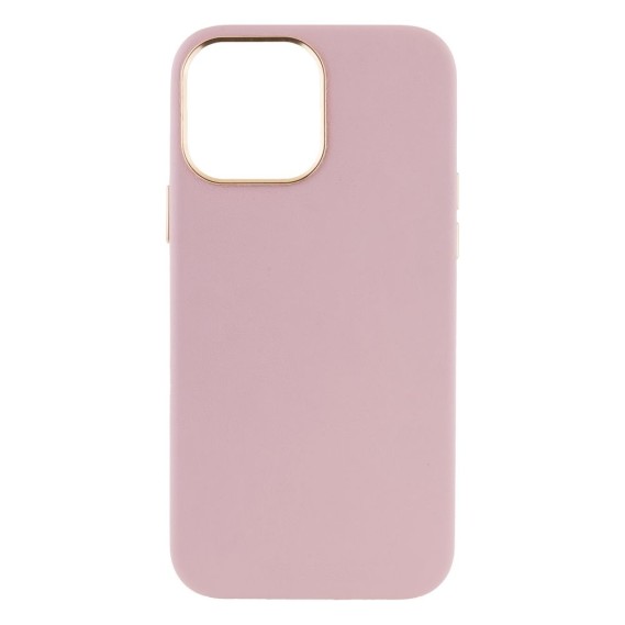 

Чехол Leather Case Gold Buttons для Apple iPhone 13 Pro Max (Розовый)